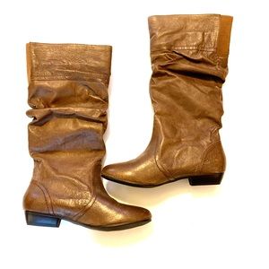 Steve Madden boots, brown leather, size 7.5 NEW!